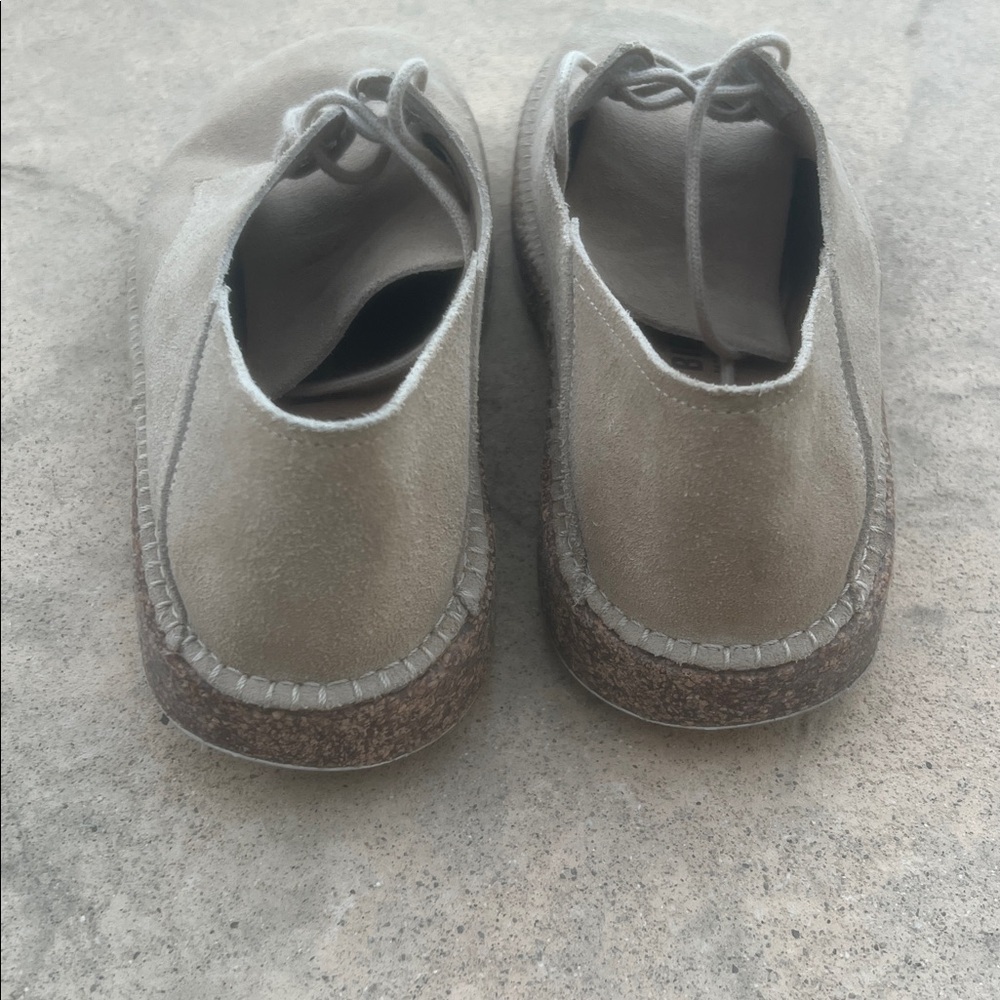 Birkenstock Uppsala Low Men's Taupe Suede Sneaker Shoe Size 43/10 - Picture 4 of 8